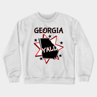 Georgia State Y'all Crewneck Sweatshirt